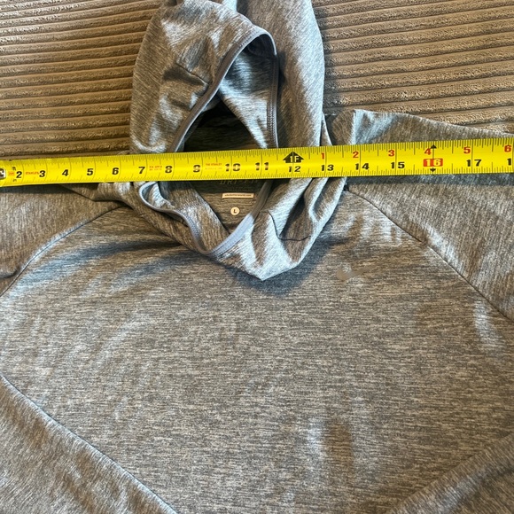 Nike Dri-Fit Women's Element  Running Hoodie Large Gray Cowl Neck Thumb Holes - Picture 5 of 10